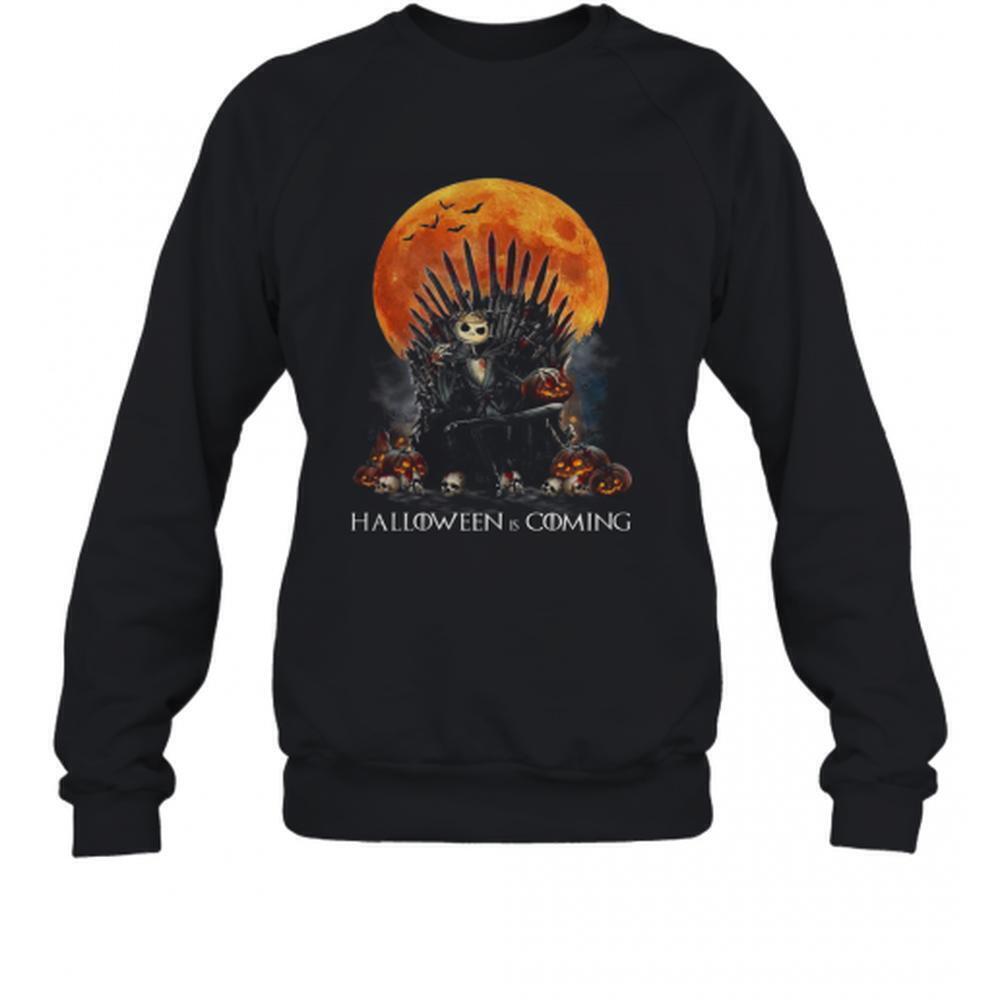 Jack Skellington Halloween Is Coming Got Sweatshirt
